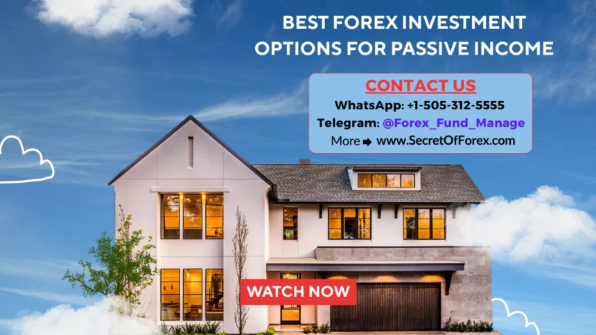 Best Forex Investment Options for Passive Income