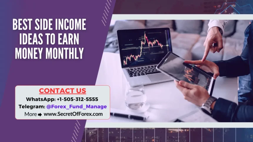 Best Side Income Ideas to Earn Money Monthly