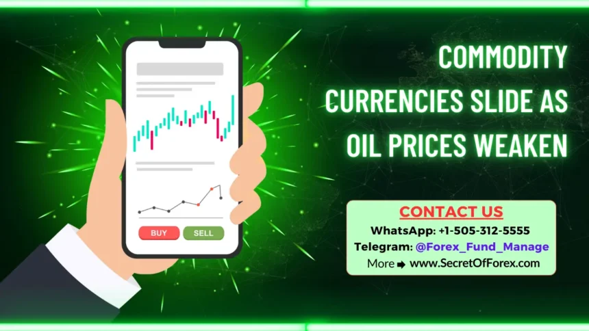 Commodity Currencies Slide as Oil Prices Weaken