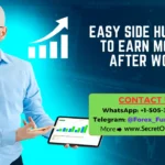 Easy Side Hustles to Earn Money After Work