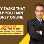 Easy Tasks That Help You Earn Money Online