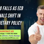 Euro Falls as ECB Signals Shift in Monetary Policy