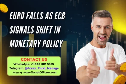 Euro Falls as ECB Signals Shift in Monetary Policy