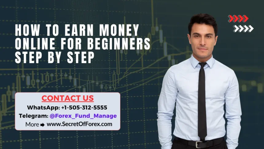 How to Earn Money Online for Beginners Step by Step