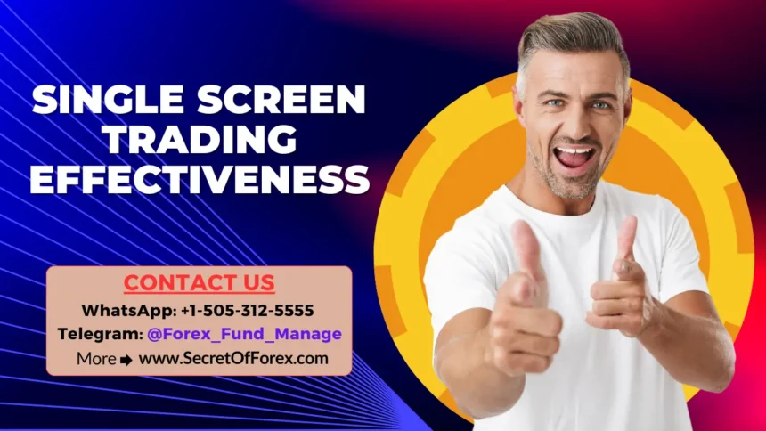 Single Screen Trading Effectiveness