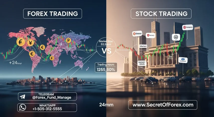 Forex Trading vs Stock Trading Key Differences