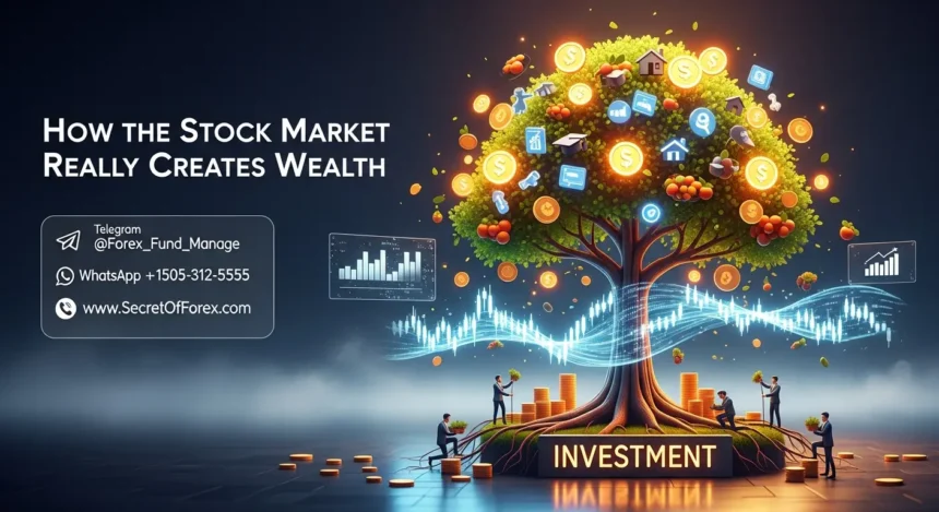 How the Stock Market Really Creates Wealth